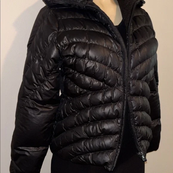 Nicole Miller Black Quilted Jacket size S - Picture 3 of 6
